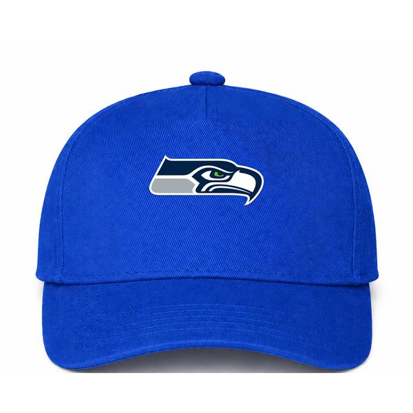 Seattle Seahawks NFL Logo Blue Dad Baseball Cap Hat