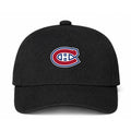 Montreal Canadiens NHL Logo Black Dad Baseball Cap Hat