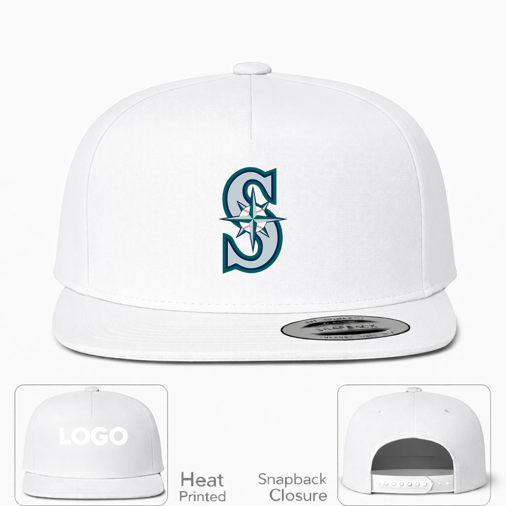 MLB Seattle Mariners Snapback Hat - White