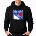 Men's New York Rangers Pullover Hoodie - Black
