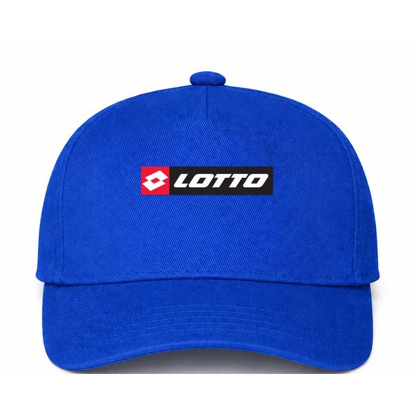 Lotto Logo Blue Dad Baseball Cap Hat