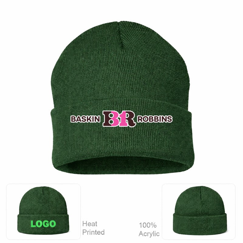 Baskin-Robbins Forest Green Beanie Hat