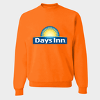 Men's Days Inn Crewneck Sweatshirt - Orange