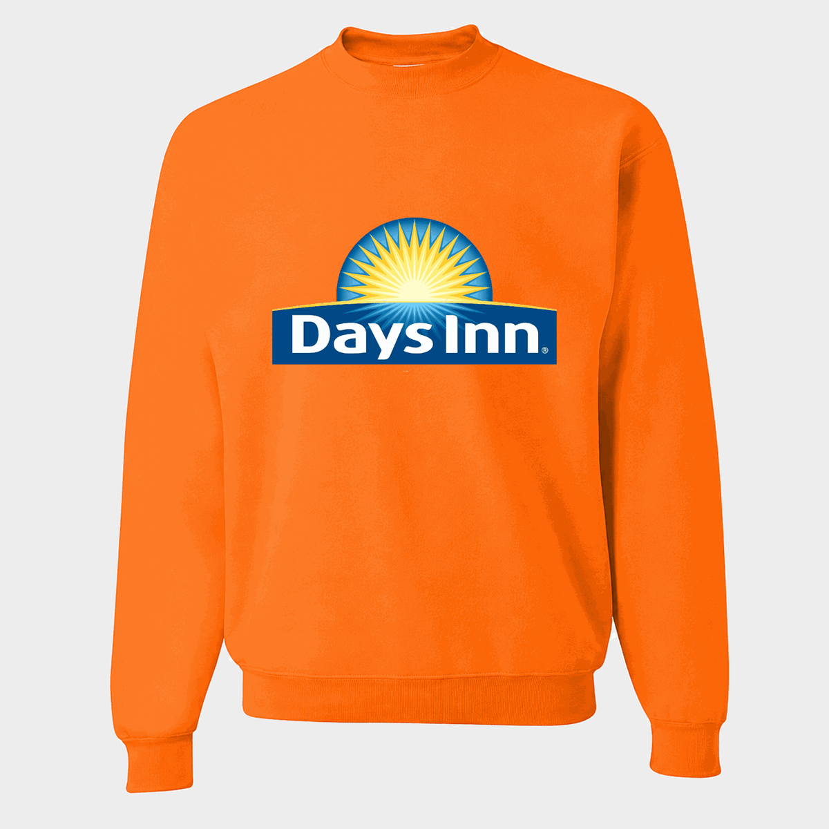 Men's Days Inn Crewneck Sweatshirt - Orange