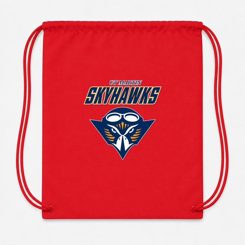 Tennessee Martin Skyhawks Drawstring Bag - Red