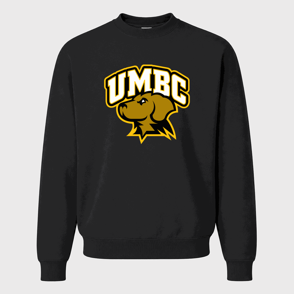 Men's UMBC Retrievers Crewneck Sweatshirt - Black