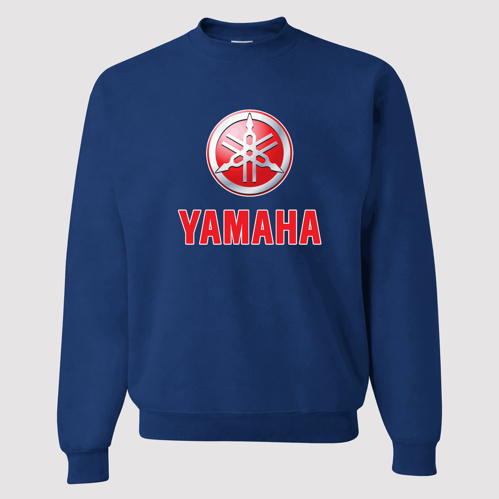 Men's Yamaha Crewneck Sweatshirt - Blue