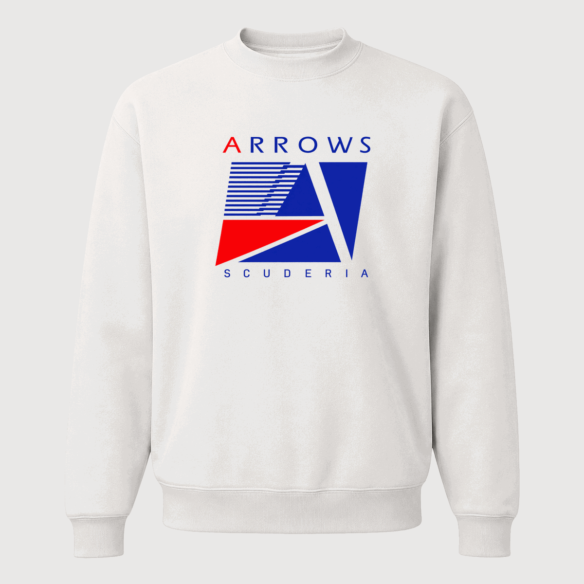 Men's Arrows F1 Team Crewneck Sweatshirt - White