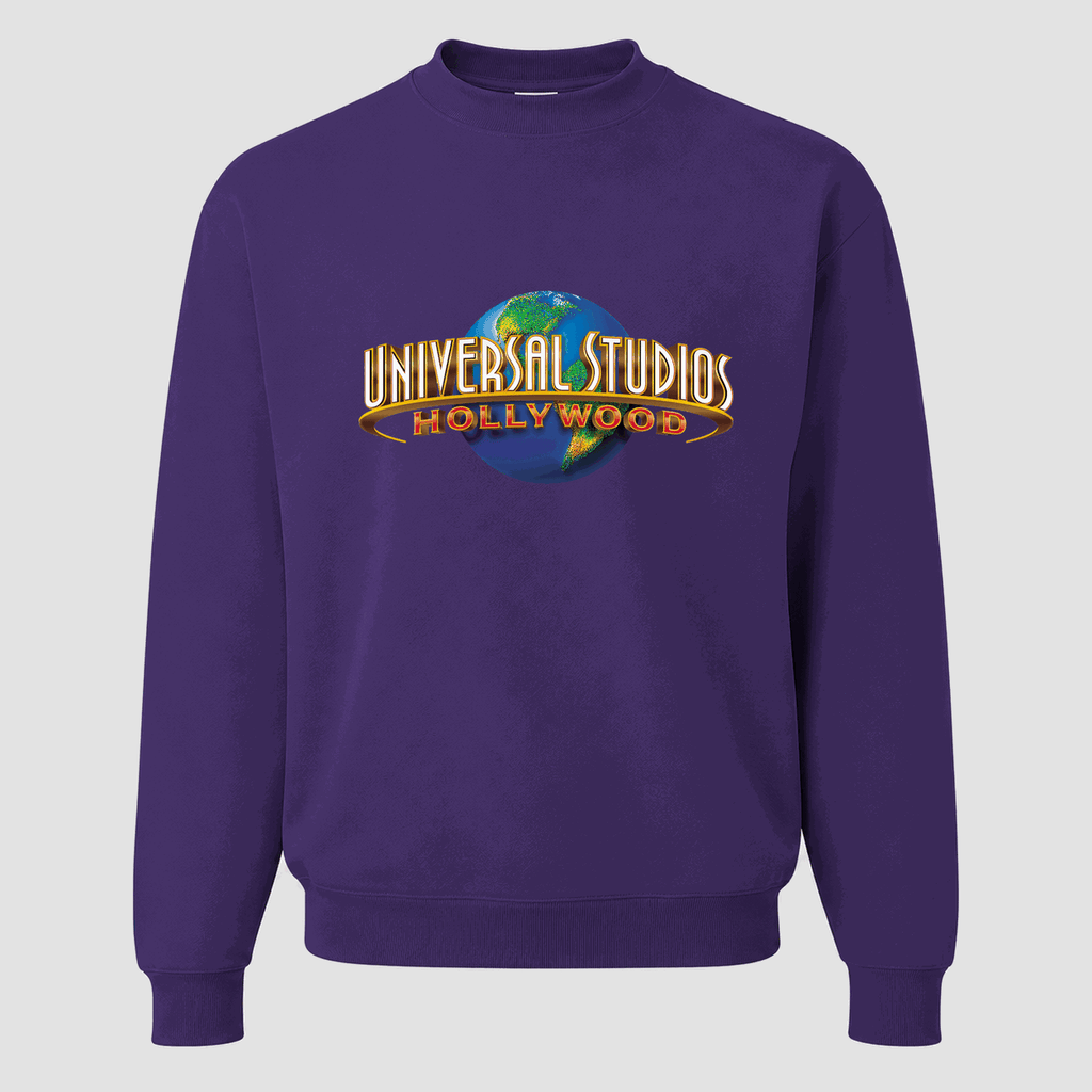 Men's Universal Studios Hollywood Crewneck Sweatshirt - Purple