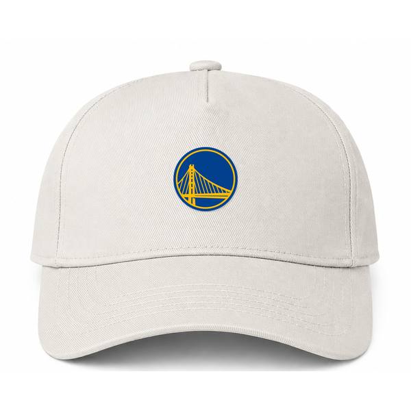 Golden State Warriors NBA Logo Beige Dad Baseball Cap Hat