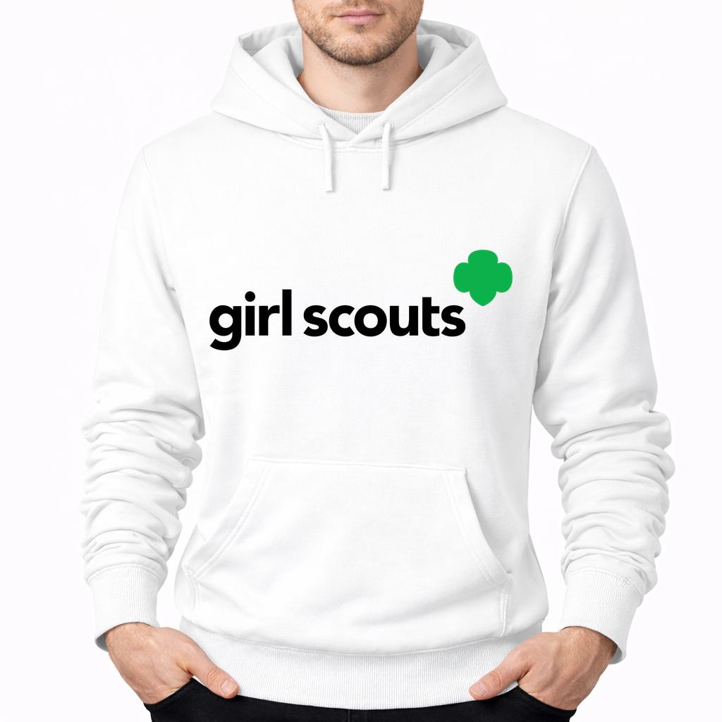 Men's Girl Scouts Pullover Hoodie - White