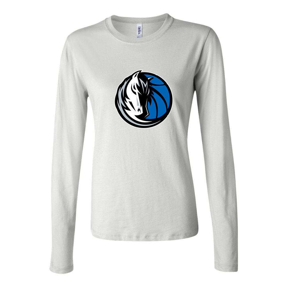 Women's Dallas Mavericks Long Sleeve T-Shirt - White