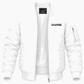 Men's Crumbl Cookies Lightweight Bomber Jacket - White