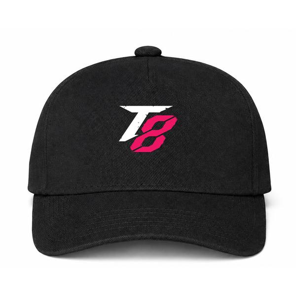 Tekken 8 White Logo Black Dad Baseball Cap Hat