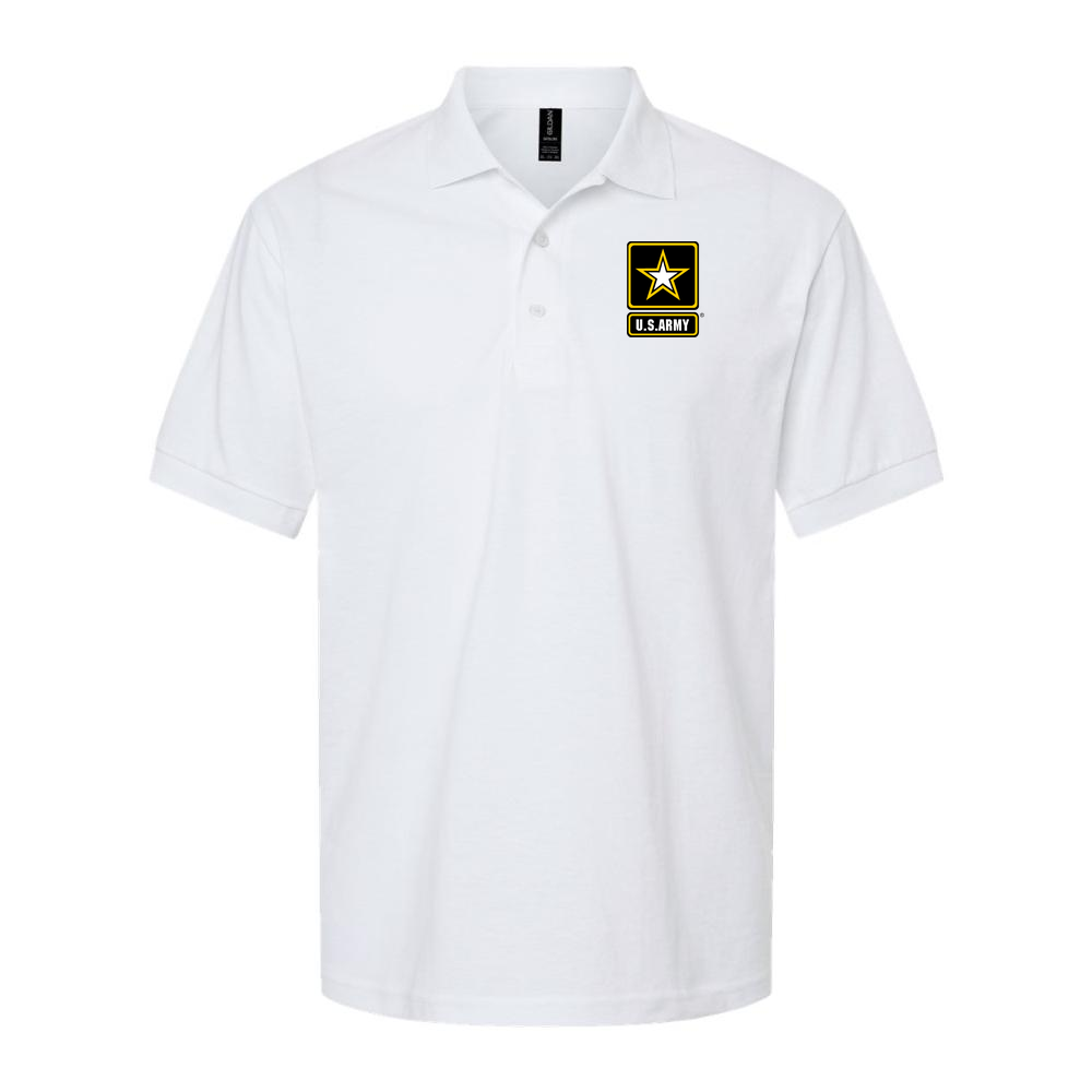 Men's U.S. Army Dry Blend Polo - White