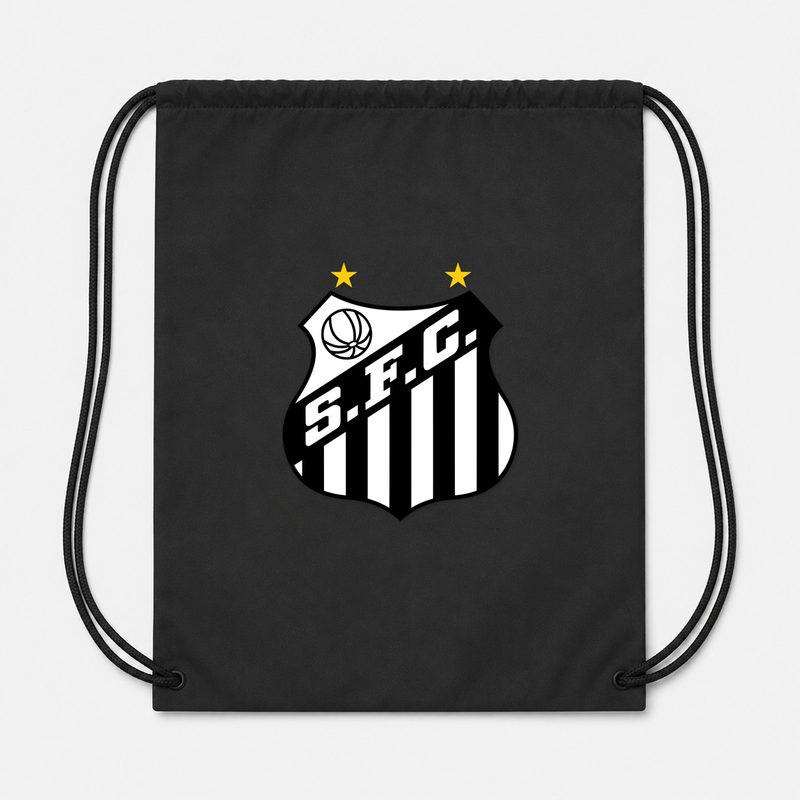 Santos FC Drawstring Bag - Black