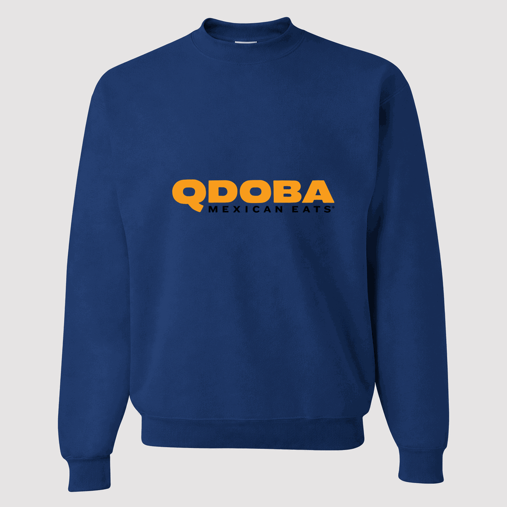 Men's QDOBA Crewneck Sweatshirt - Blue