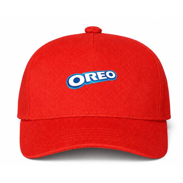 Oreo Logo Red Dad Baseball Cap Hat