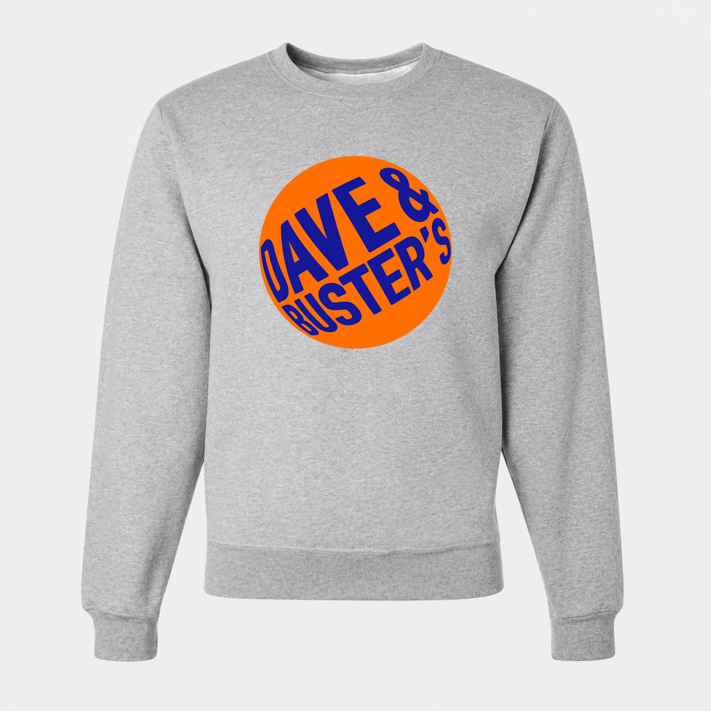 Men's Dave & Buster's Crewneck Sweatshirt - Gray