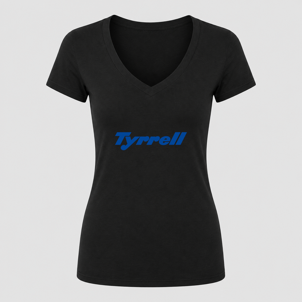 Women's Tyrrell V Neck T-Shirt in black