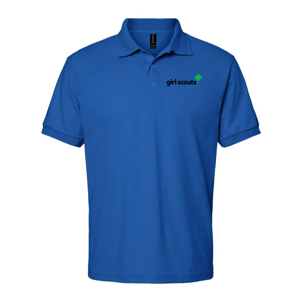 Men's Girl Scouts Dry Blend Polo - Blue
