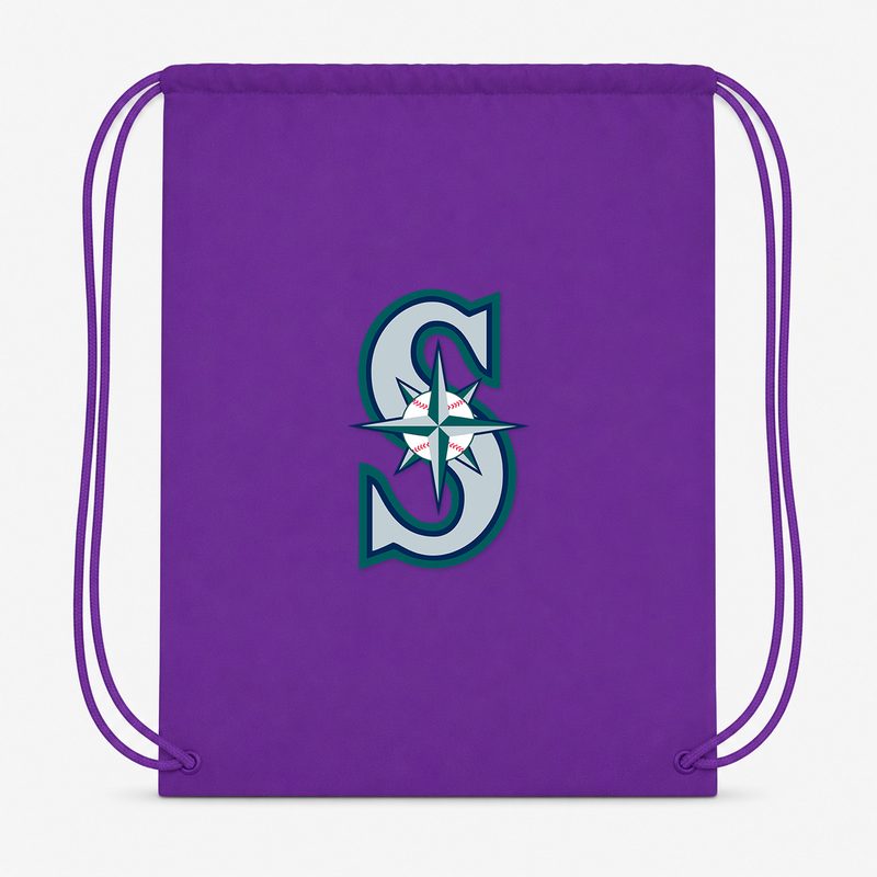 Seattle Mariners Drawstring Bag - Purple