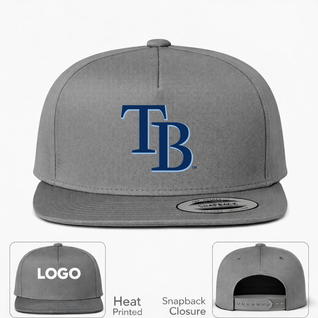 MLB Tampa Bay Rays Snapback Hat - Gray