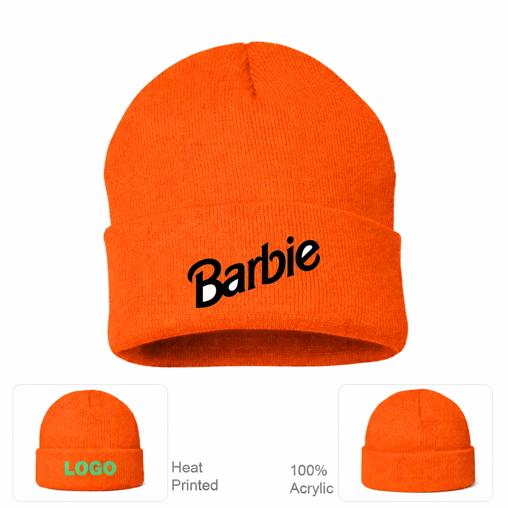 Barbie Beanie Hat - Orange
