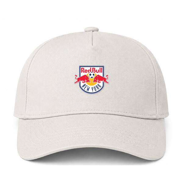 New York Red Bulls Beige Dad Baseball Cap Hat