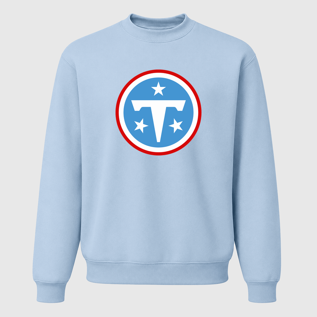 Men's Tennessee Titans Crewneck Sweatshirt - Sky Blue