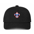 Boy Scout Logo Black Dad Baseball Cap Hat