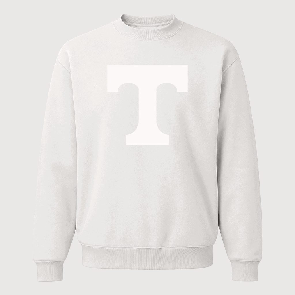 Men's Tennessee Volunteers Logo 2 Crewneck Sweatshirt - White