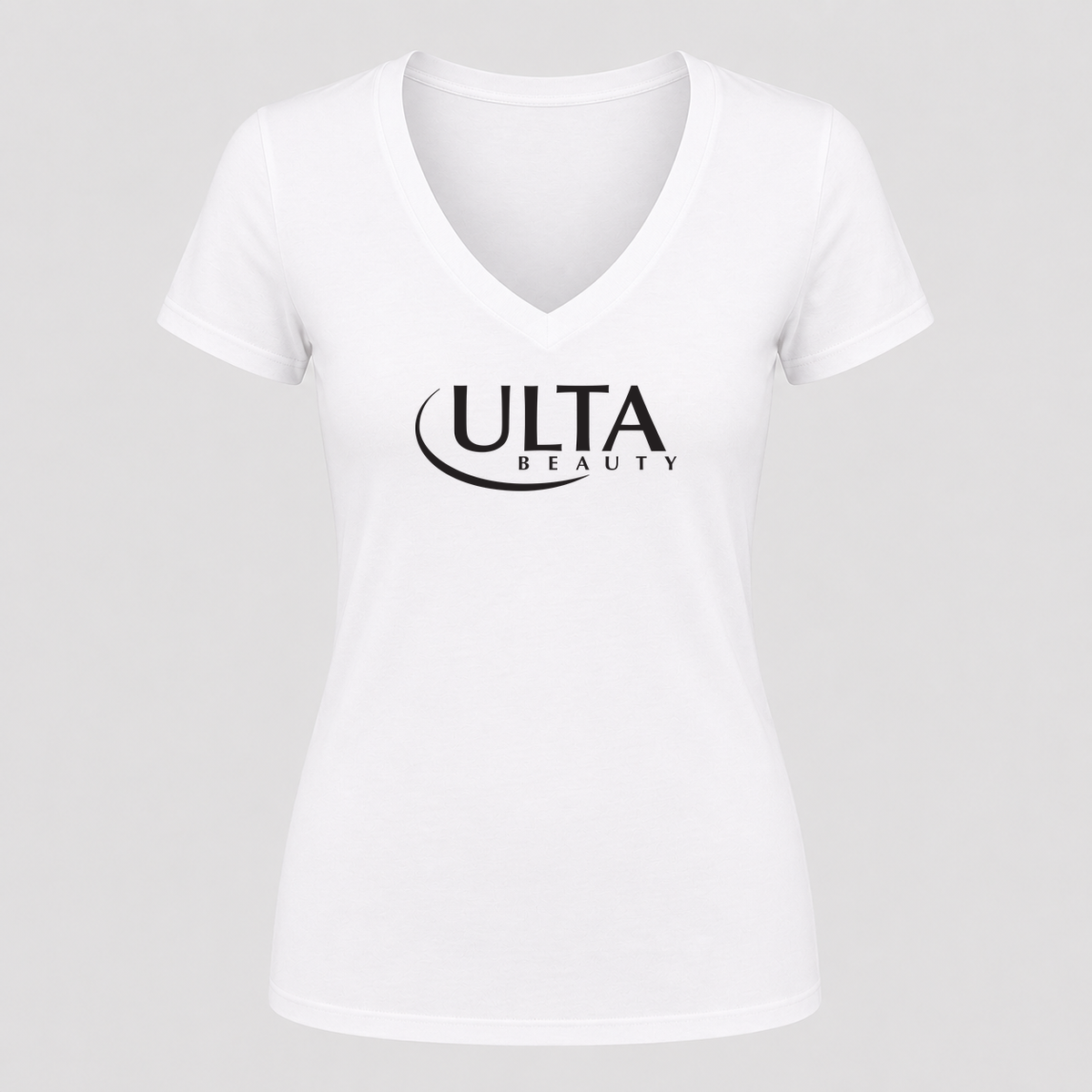 Women's Ulta Beauty V Neck T-Shirt in white