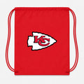 Kansas City Chiefs Drawstring Bag - Red