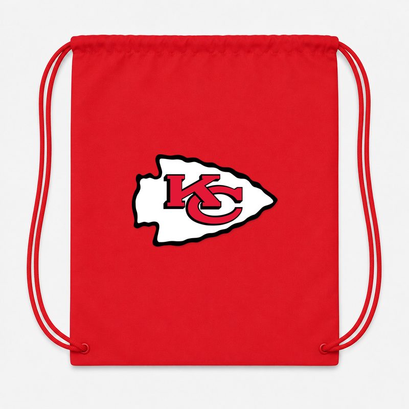 Kansas City Chiefs Drawstring Bag - Red