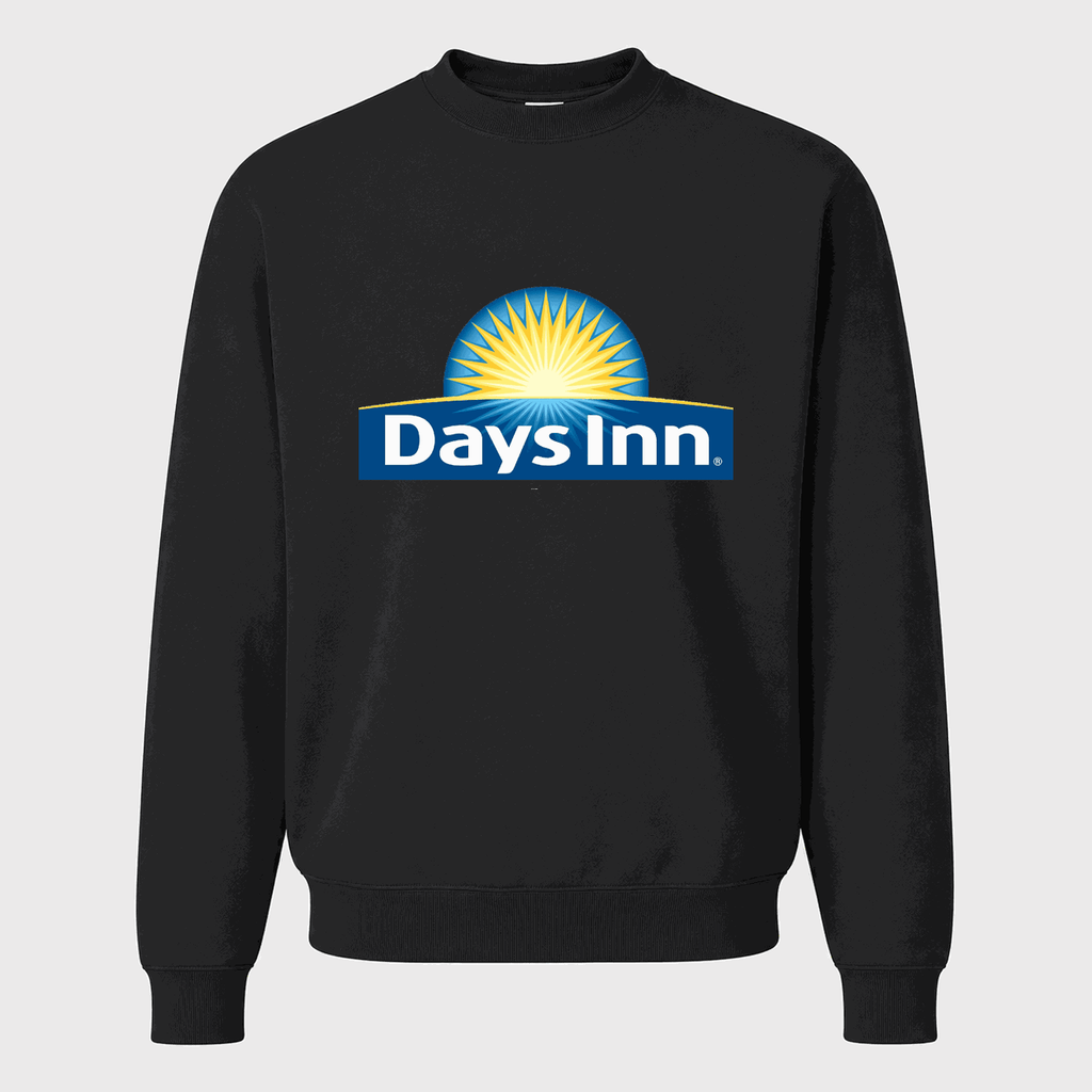 Men's Days Inn Crewneck Sweatshirt - Black