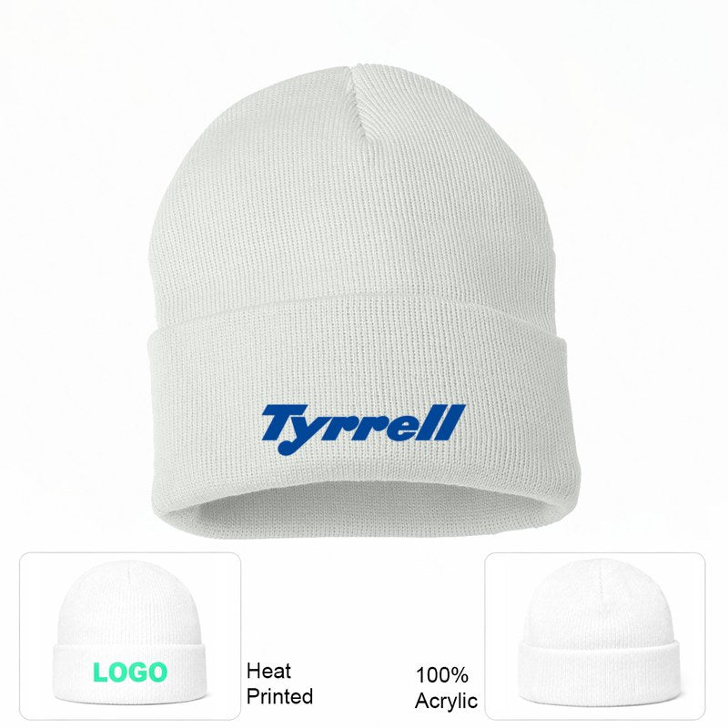 Tyrrell White Beanie Hat