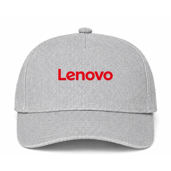 Lenovo Logo Gray Dad Baseball Cap Hat