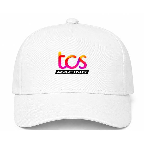 TCS Racing White Dad Baseball Cap Hat