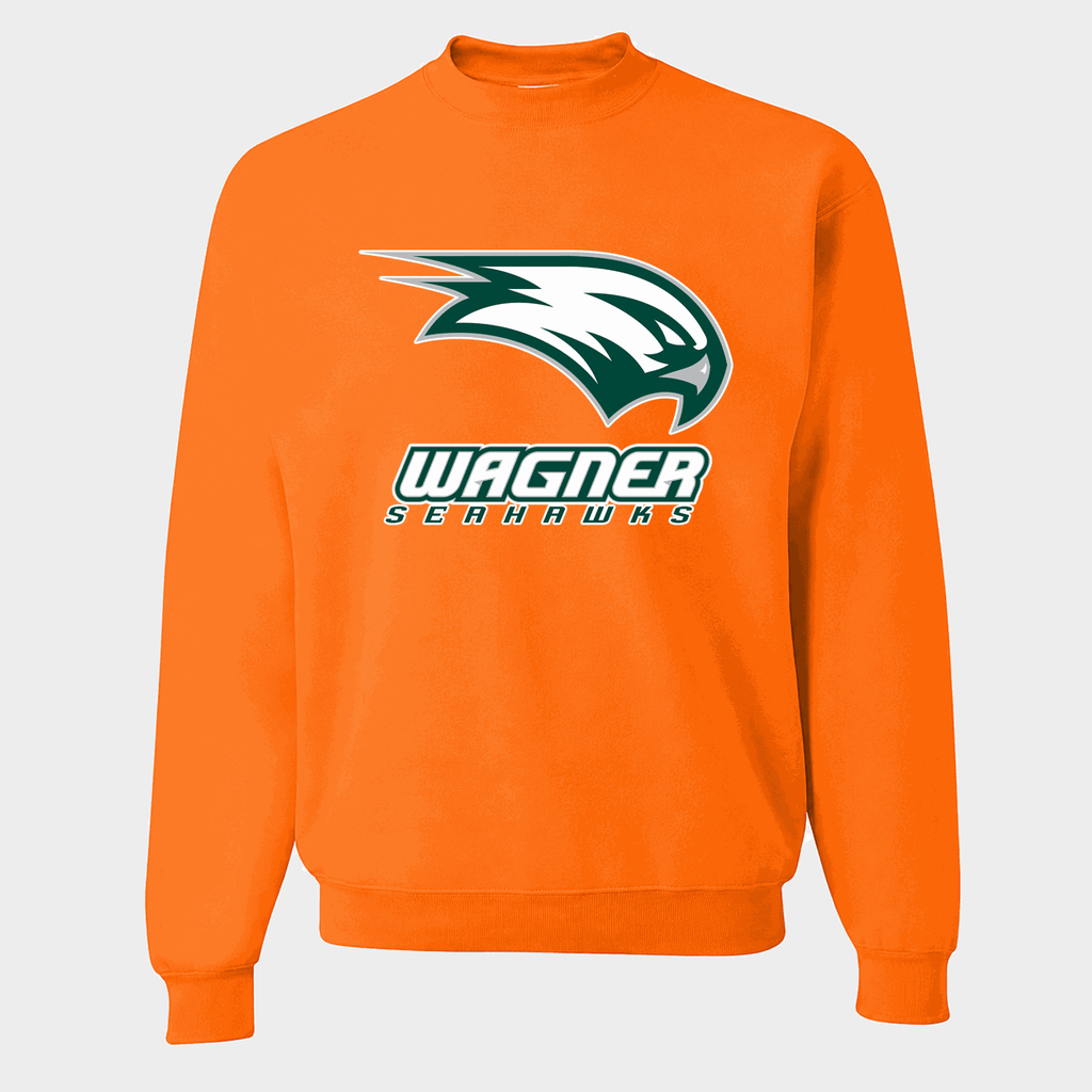 Men's Wagner Seahawks Crewneck Sweatshirt - Orange