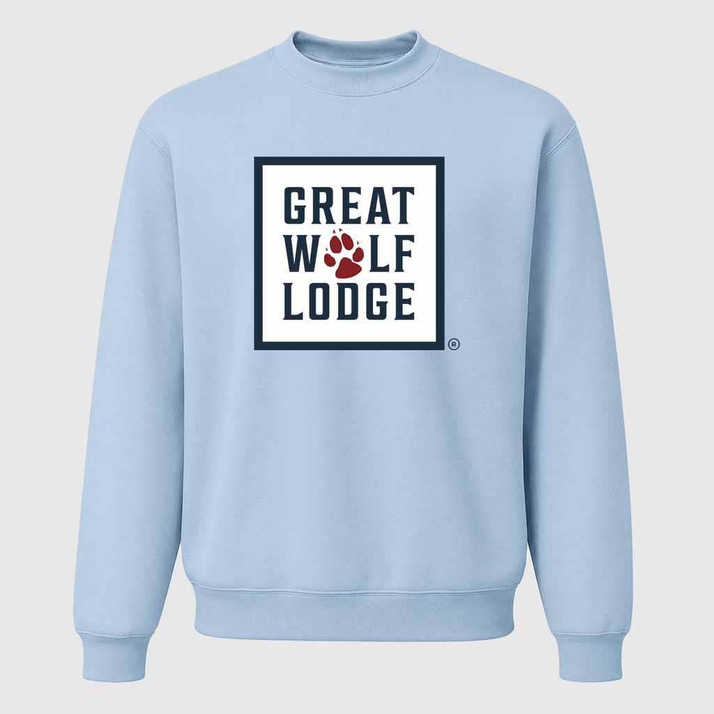 Men's Great Wolf Lodge Crewneck Sweatshirt - Sky Blue