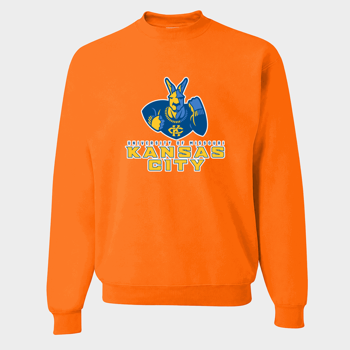 Men's UMKC Kangaroos Crewneck Sweatshirt - Orange