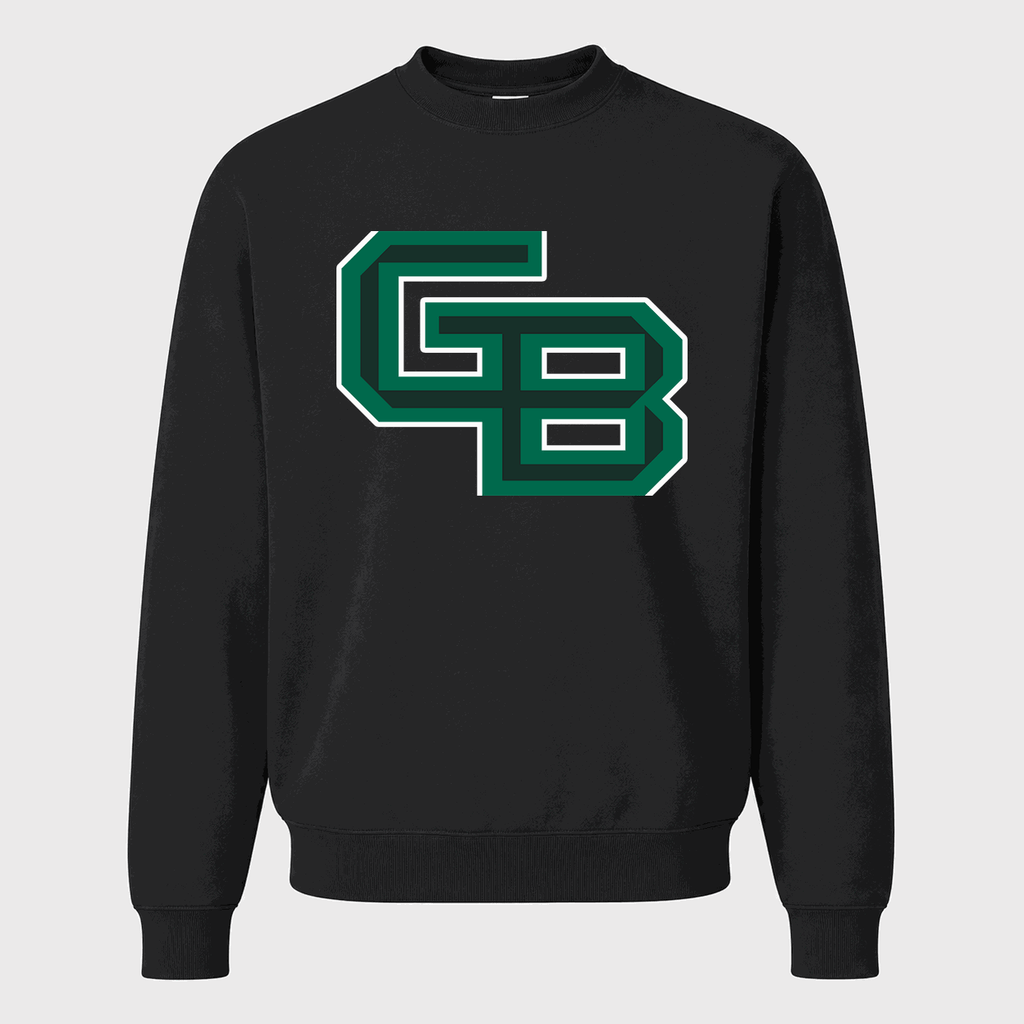 Men's Wisconsin Green Bay Phoenix Crewneck Sweatshirt - Black