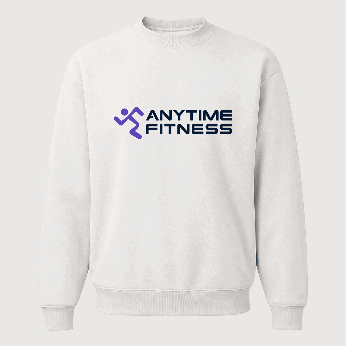 Men's Anytime Fitness Crewneck Sweatshirt - White