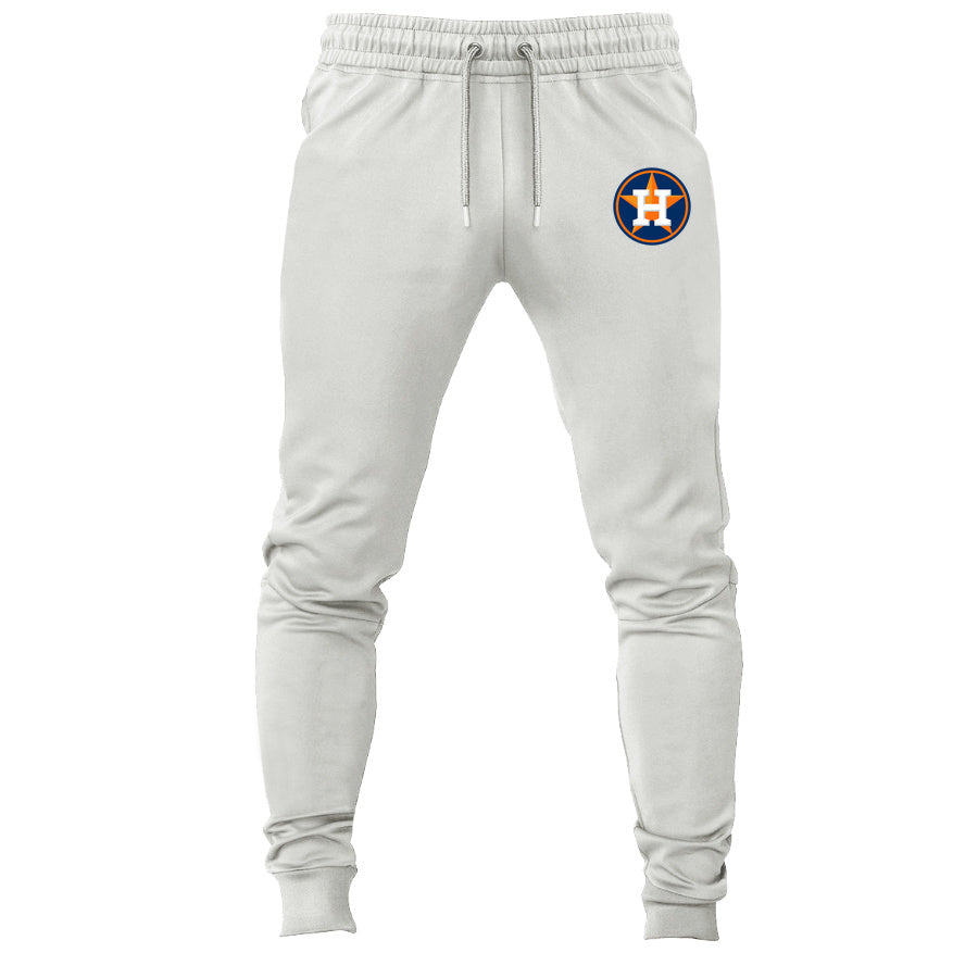 Houston Astros joggers sweatpants - White