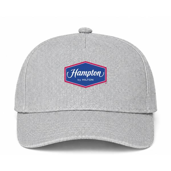 Hampton Inn Logo Gray Dad Baseball Cap Hat