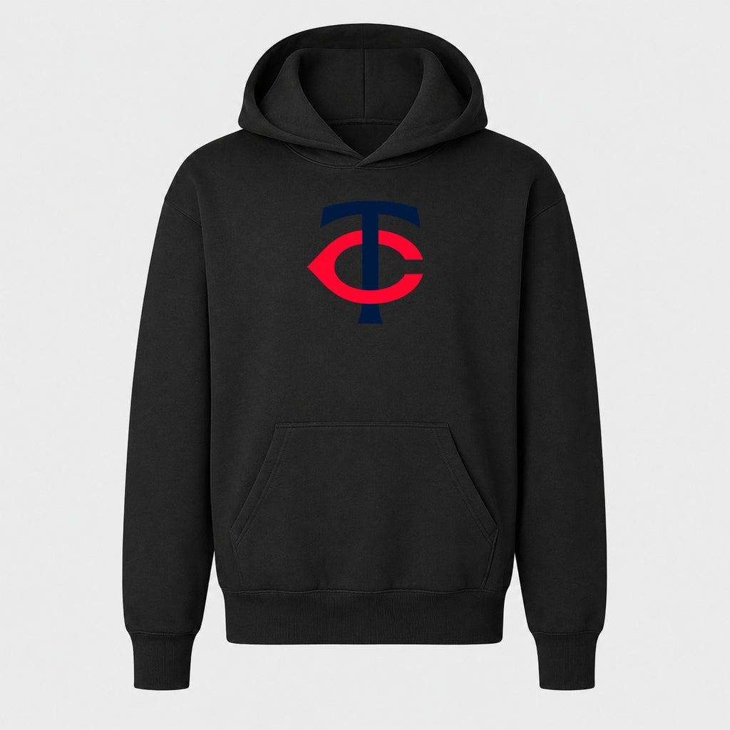 Youth Minnesota Twins Pullover Hoodie - Black