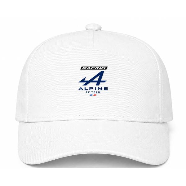 Alpine F1 Team White Dad Baseball Cap Hat