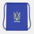 Ukraine National Football Soccer Team Drawstring Bag - Blue