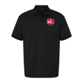 Men's Jack in the Box Dry Blend Polo - Black
